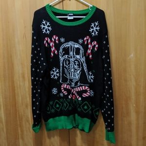 Men's Ugly Christmas Sweater Star Wars Darth Vader